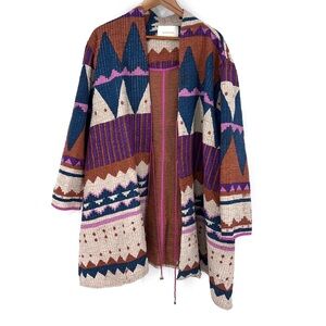 Rapsodia kimono style jacket boho oversized L